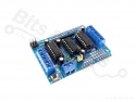 Motor driver shield L293D voor Arduino